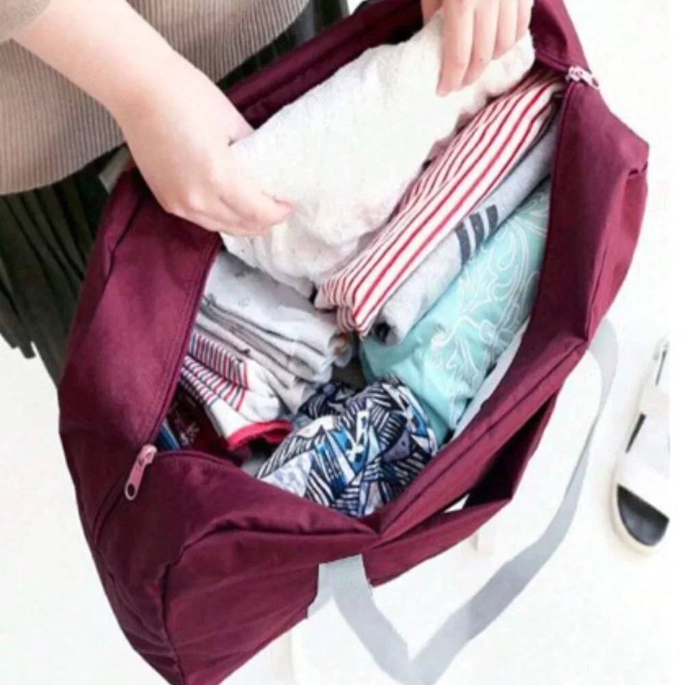Waterproof Luggage Storage Bag Suitcase Travel Pouch Handbag